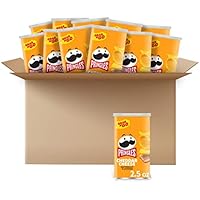 12-Pack Pringles Grab N' Go Cheddar Cheese Potato Chips (2.5 Ounce Can)