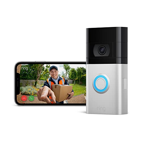 Ring Video Doorbell 3 di Amazon | Videocitofono in HD, rilevazione ava...