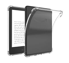 T Tersely Crystal Clear Case Cover for All-New Kindle 11th Generation 2024/2022 Release, 6 inch, Shockproof Thin Silicone C…