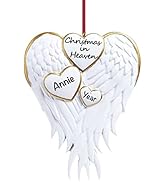 Personalized Memorial Ornament 2024 – Fast & Free 24h Customization – Christmas in Heaven Ornamen...