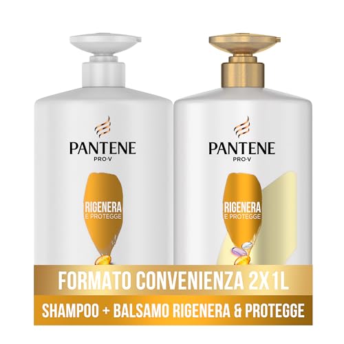 Pantene Pro-V Shampoo Protezione Cheratina, Rigenera E Protegge, per C...