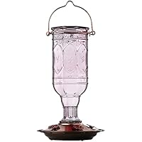 More Birds Amethyst Jewel Hummingbird Feeder (20oz Capacity)