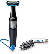 Philips Norelco Bodygroom Series 1100, BG1026/60, קוצץ שיער גוף עמיד למקלחת לגברים