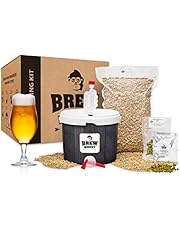 Brew Monkey® Kit de Brassage Bière Blonde | Kit Base de 5L | 6,4% Alc. | Kit Fabrication Bière | Idée Cadeau Homme | Kit Bière | Coffret Cadeau Homme | Cadeau Homme Noel