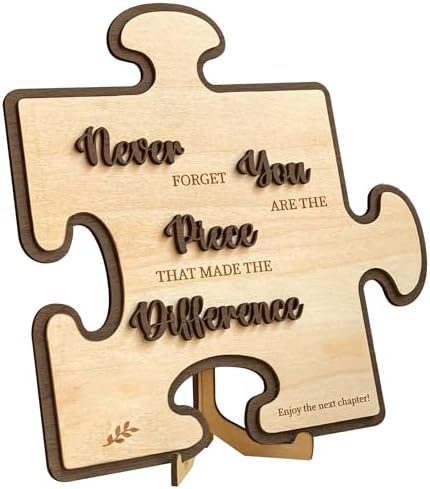 Stofinity Farewell Gifts for Coworkers Men - Goodbye Gifts for Coworkers Women, Boss Farewell Gift Ideas Retirement Plaque for Teacher, Going Away Present for Coworkers Leaving for New Job