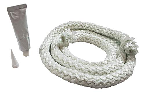 replacement wood stove doors - Pellethead Rope Gasket Replacement Kit for Pellet Wood Gas Fireplaces & Stoves (5/8