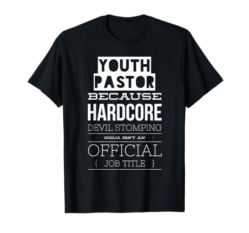 Youth Pastor Shirt Devil Stomping Ninja Pastoral T Shirt T-Shirt