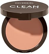 Covergirl Clean Invisible Pressed Powder, Lightweight, Breathable, Vegan Formula, Medium Light 13...