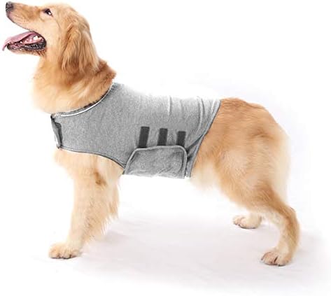 Dog Anxiety Jacket,Calming Vests Coat Thunder Dog Wrap Anxiety Shirt Keep Calm Clothes for Anxiety Stress Relief