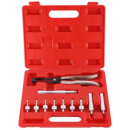 valve stem seal tool kit - KUNTEC 11 Piece Valve Stem Seal Remover and Installer Tool Kit – Pliers, Drive Handle, Sockets, Adapters