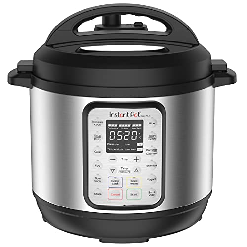 3 in 1 multicooker - Instant Pot Duo Plus 9-in-1 Electric Pressure Cooker, Slow Cooker, Rice Cooker, Steamer, Sauté, Yogurt Maker, Warmer & Sterilizer, Includes App With Over 800 Recipes, Stainless Steel, 6 Quart