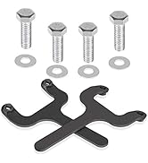 Rear Bar Pin Flag Nut Kits for Jeep - Fix Rear Upper Shock Mount, Suitable for 1984-2001 Cherokee...