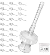 Ear Tips for BOCOOLIFE Earwax Removal - 30pcs Ear Washer Disposable Tips, Replacement Ear Washer ...