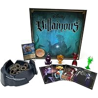 Ravensburger Disney Villainous Introduction to Evil Family Strategy Board Game with Exclusive Disney Lorcana TCG: Shimmering Sk