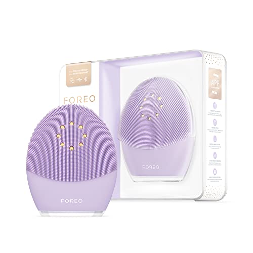 FOREO LUNA 3 plus pelle sensibile - Spazzola pulizia viso termoterapic...