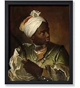 Poster Master Vintage Portrait Of A Black Man Holding A Bow Poster - African Man Print - African ...