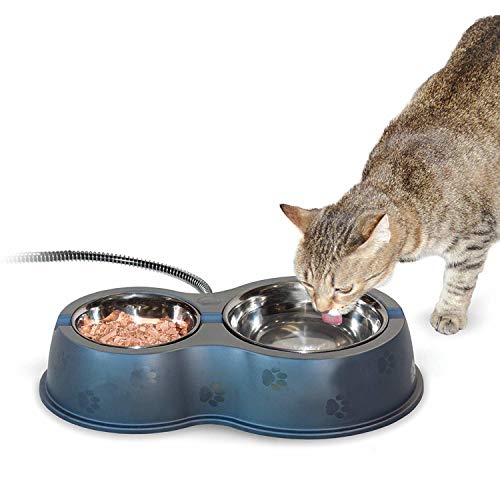 K&H Manufacturing Thermo-Kitty Cafe Heated Food & Water Bowl