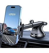 LOTUNY Phone Holders for Your Car Upgraded Car Phone Holder Mount Hands Free Universal Automobile...