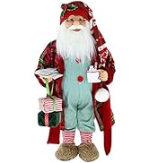 Windy Hill Collection 16" Inch Standing Sweet Dreams Sleepy Letters to Santa Claus Christmas Figu...