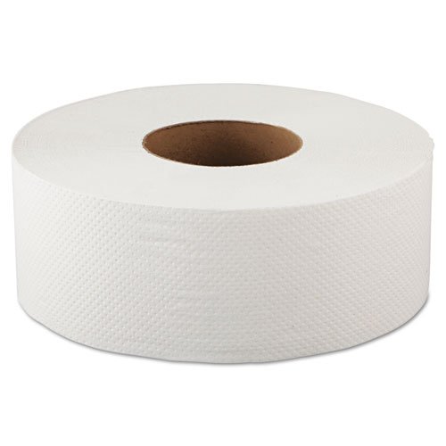 GENERATIONS Consumer 10JUMBO Jumbo Bathroom Tissue, 2-Ply, White, 500ft, 12 Rolls/Carton