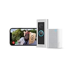 Ring Videotürklingel Pro Kabel (bisher: Video Doorbell Pro 2) + Chime von Amazon | Klingel mit Kamera, 1536p-HD-Video, Kopf…