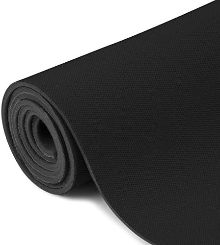 OTOEZ Car Headliner Fabric Foam Backing Material 72" L×60" W Automotive Home Fabric Material for Car RV Boat Replacement Repair DIY (Black, 60"x72")