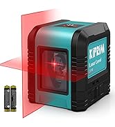 Kiprim Laser Level Self-Leveling Red Beam Horizontal and Vertical Cross-Line Laser for Constructi...