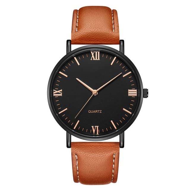 Quartz Watch Product Fashion Leather Strap Quartz Watch For Men mens wristwatch orologi uomo