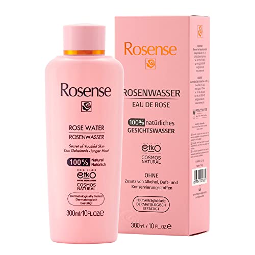 Rosense Rosenwasser 100 Prozent natürlich und vegan