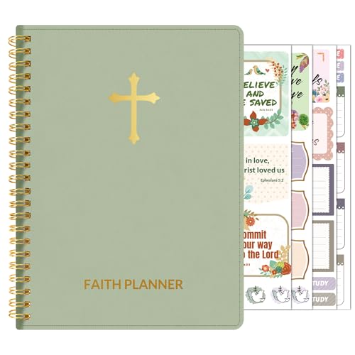 2025 Christian Planner - 12 Month Bible Journal and Prayer