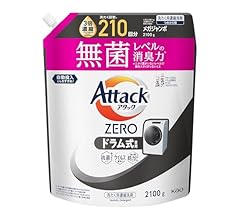 Attack Zero Attack Liquid Best Cleanness Aseptic Level Deodorizing Power For Drum Loads Only Refill 7.5 oz (2100 g)