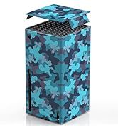 WOLIBEAR Magnetic Wraps for Xbox Series X Console Accessories, New Look Design Cover Skin with Pr...