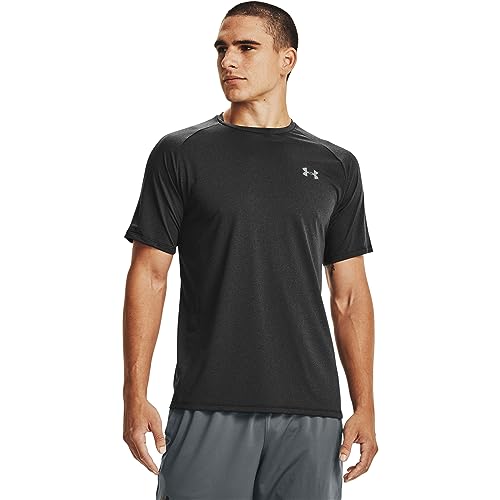 Under Armour Men's Tech 2.0 -Novelty Short-Sleeve T-Shirt , Black (001)/Pitch Gray , Medium