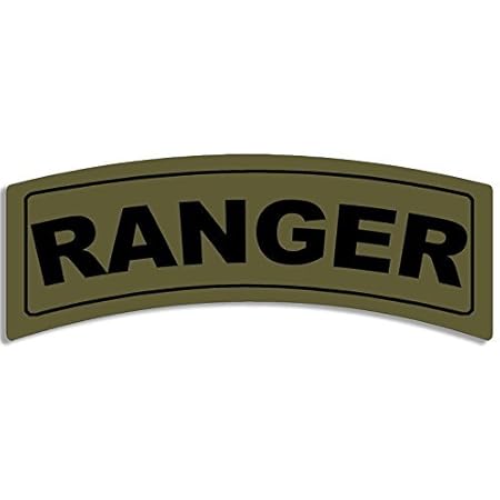 Amazon.com: LPF USA Green Ranger Tab Shaped Sticker (Army Military ...