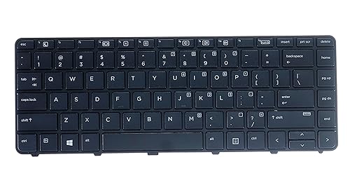 Laptop Keyboard,Non-Backlit,US Keyboard Replacement Compatible with HP ProBook 430 G3, 440 G3, 430 G4,440 G4, 640 G2, 645 G2|Full-Sized, Chiclet Style Keyboard