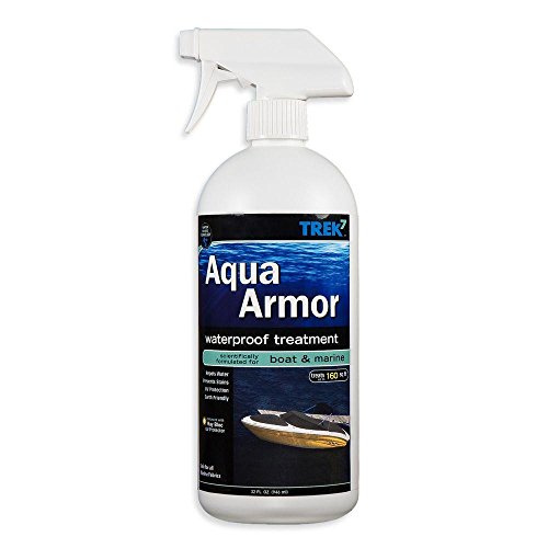 canvas waterproofing spray - Trek7 Aqua Armor 32 oz. Fabric Waterproofing for Boat and Marine