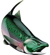 Salmon White Marlin Beautiful Fish Decal | Fishing Decal for Boat, Car, Vehicle, Truck Etc. | Wat...