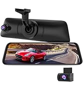 AUTO-VOX V5PRO OEM Mirror Dash cam 1080P Rear View Mirror Camera with Night Vision, Full Laminate...