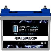 Mighty Max Battery ML35-12LI -12V 35AH Deep Cycle Lithium Battery Brand Product