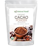 Z Natural Foods Organic Cacao Powder, Nutrition-Packed, Extra-Rich Dark Chocolate Flavor, Perfect...