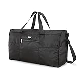 Samsonite Foldaway Packable Duffel Bag, Black, Medium