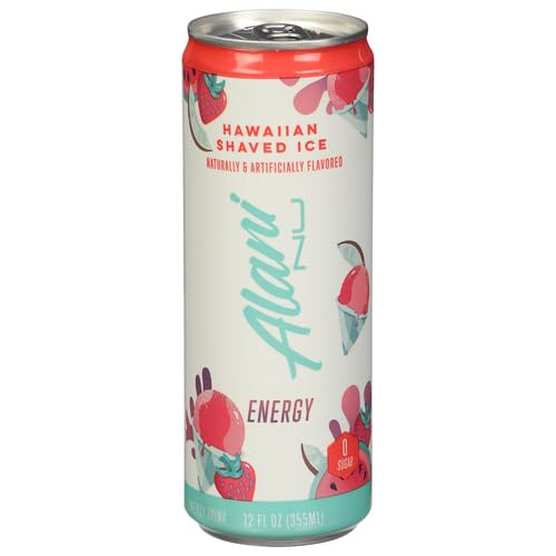 ALANI NU ENERGY HAWAIIAN SHAVED ICE 12oz CAN