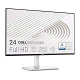 Dell S2425HS Monitor - 23.8 Inch, FHD (1920x1080) Display, 100Hz Refresh Rate 1500:1 Contrast Ratio, TÜV Rheinland Eye Comfort 4 Star, Integrated 2x5W Speaker, Height/Tilt/Swivel/Pivot - Ash White