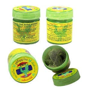 DCom G.ELIGA MUSCULAR BALM Hongthai Compound Herb Inhaler - Thai Herbal Co. Ltd | Hong Thai Herbal Inhalant | Made in Thailand | Natural Herbs | Pack of 3