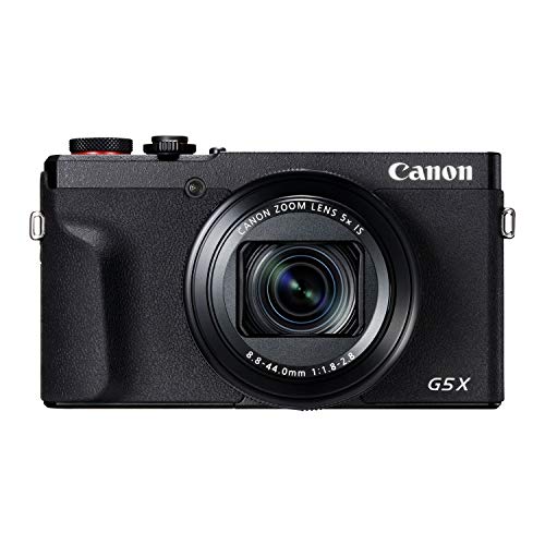 Canon PowerShot G5 X Mark II Digital Camera w/ 1 Inch Sensor, Wi-Fi & NFC Enabled, Black