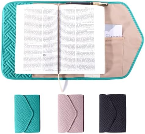 APLUFINE Reusable Book Cover with Magnet Closure - Adjustable Book Sleeve for Book Lovers Gift - Book Protector for Paperback -Book Covers for Hardcover - Book Pouch - Book Carrier