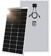 100 Watt 12 Volt Waterproof Monocrystalline Solar Panel Charger