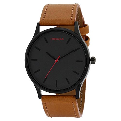 Ridiqa Analogue Black Dial Watch for Men's & Boy's