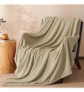 PHF Ultra Soft Fleece Throw Blanket, No Shed No Pilling Luxury Plush Cozy 300GSM Lightweight Blan...