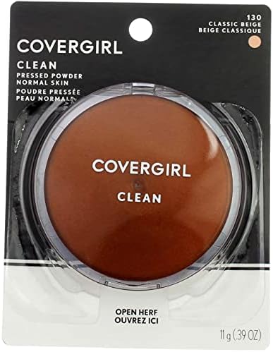 Cover Girl 12213 130clsbei Classic Beige Clean Normal Skin Pressed Powder